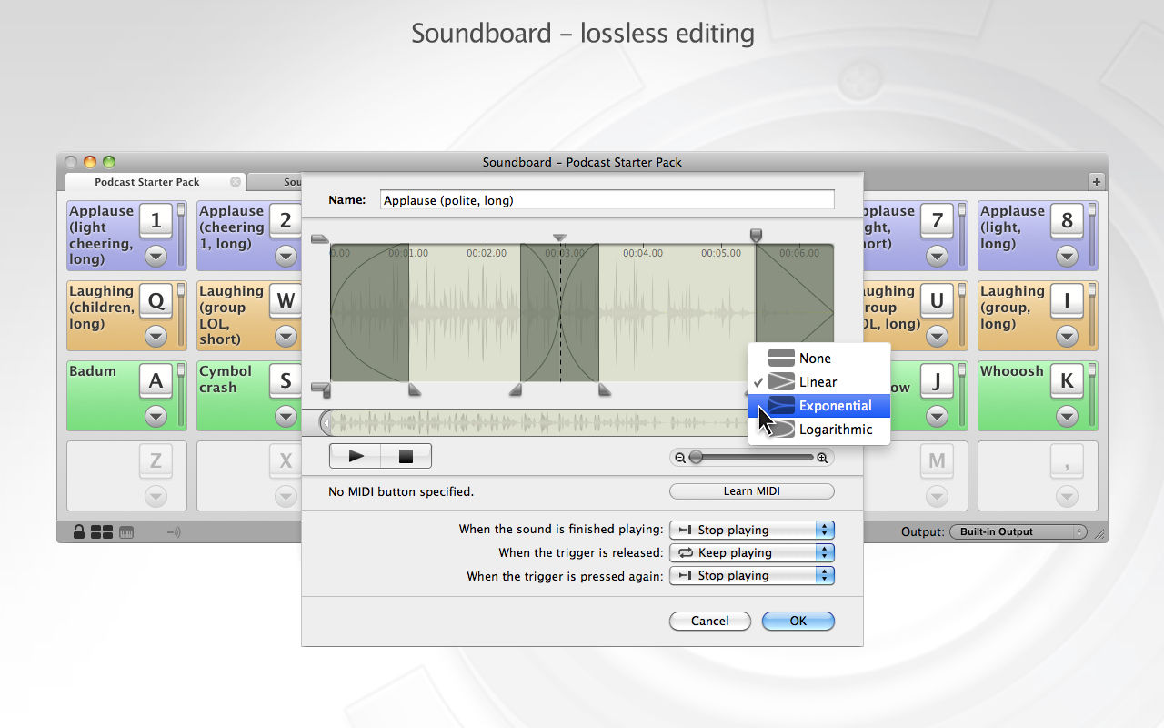 Soundboard 2.2.2 现场演出播放程序