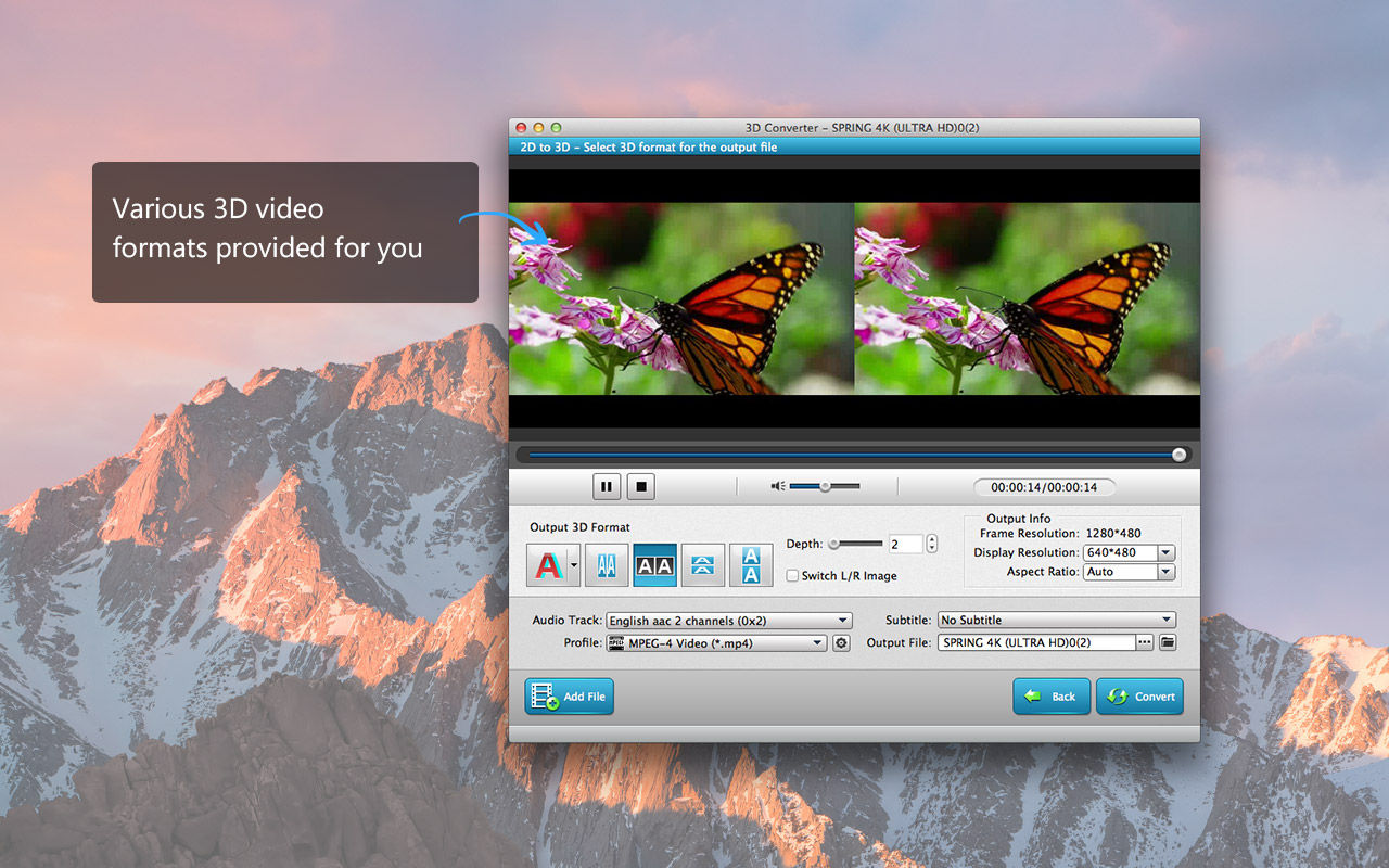 3D Converter 6.5.11 专业3D视频转换软件