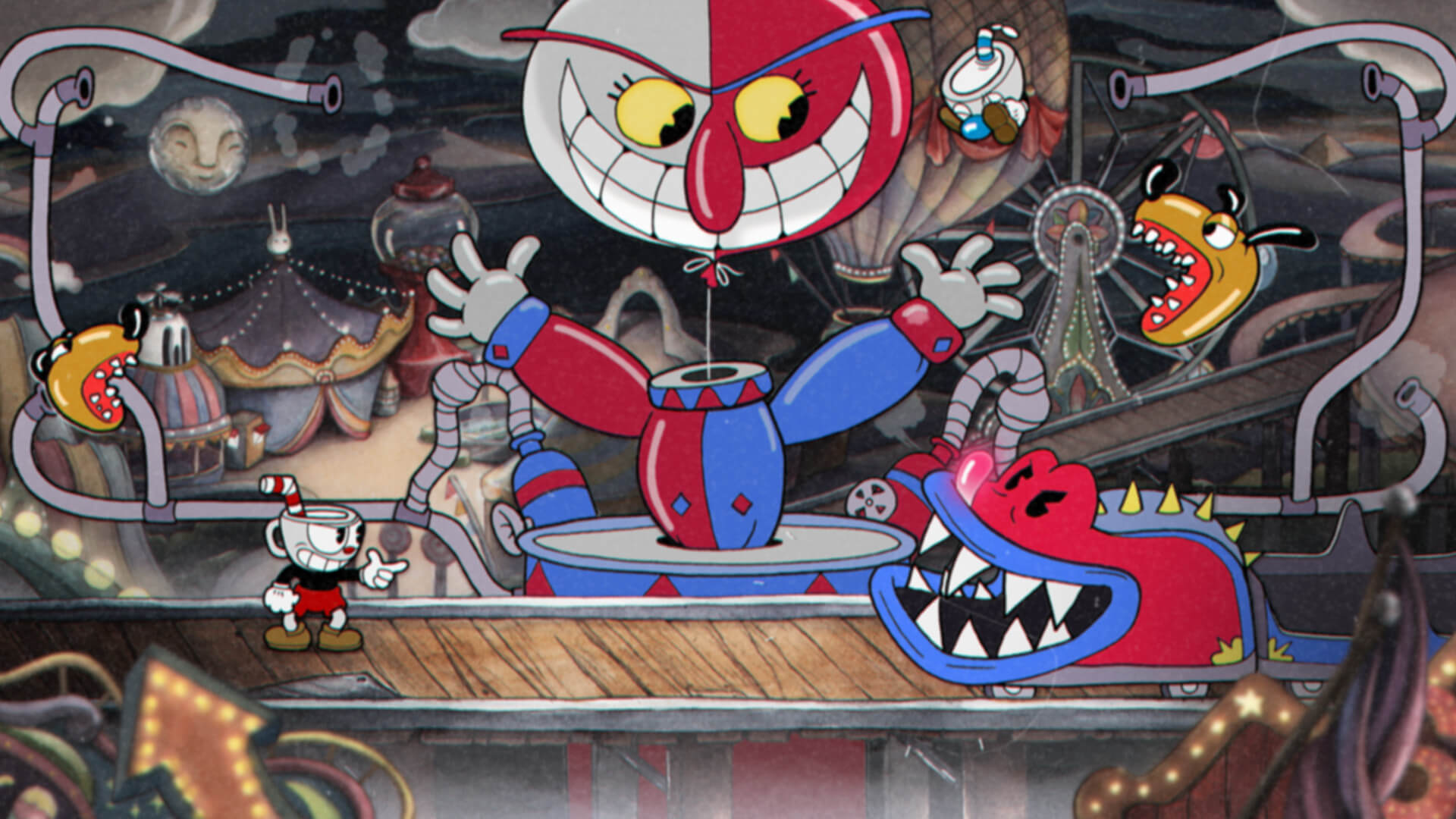 茶杯头（Cuphead） 1.2.4 (29705) 经典横版卷轴类射击游戏