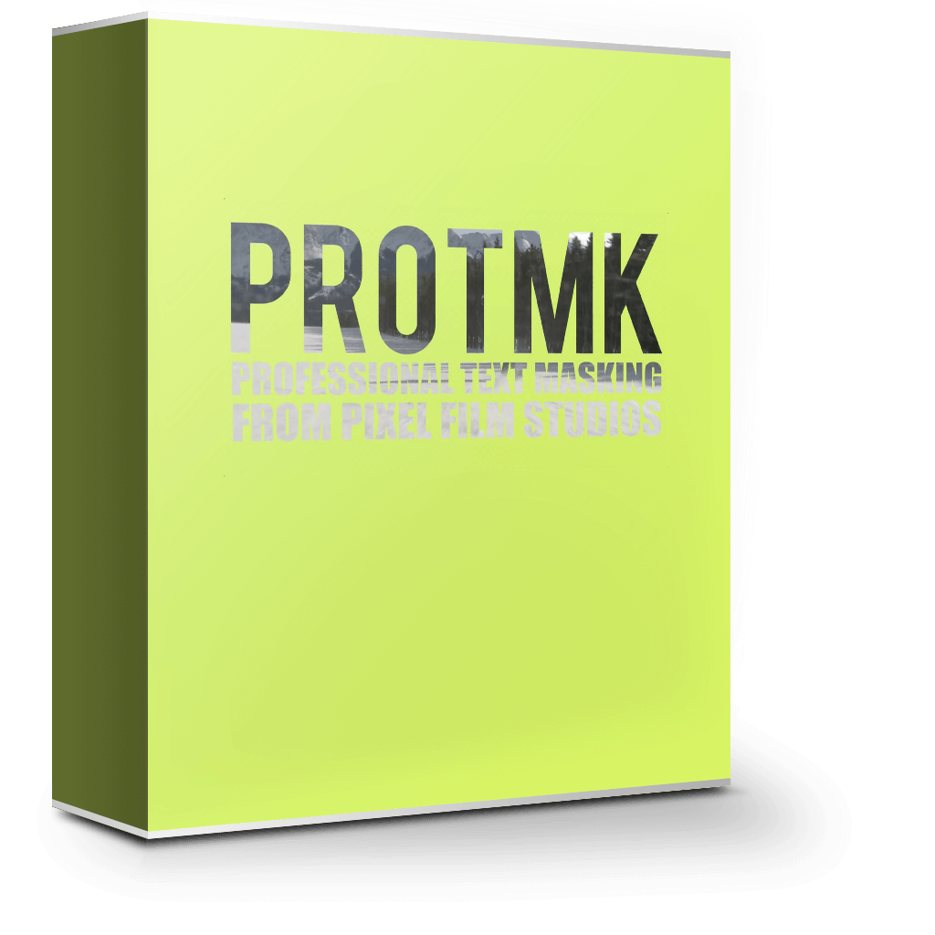 ProTMK 1.0 文字标题视频遮罩