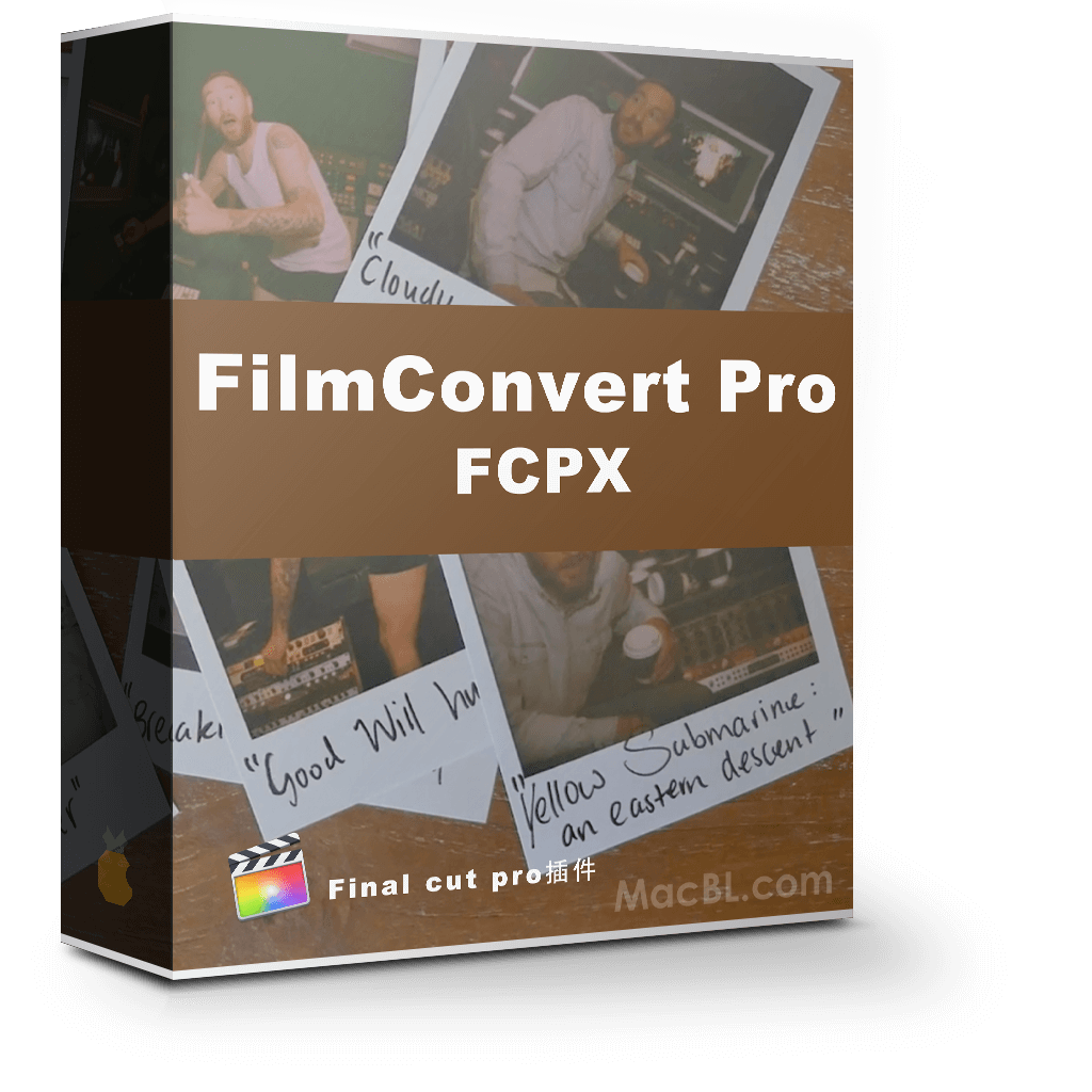 FilmConvert Pro FCPX 2.5 数字转胶片调色