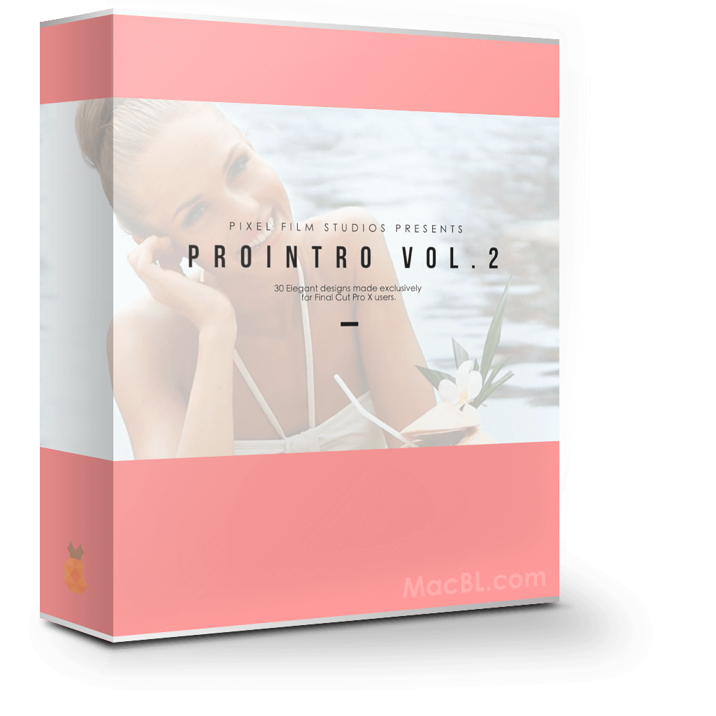 ProIntro Volume 2 1.0 优雅简洁文字标题