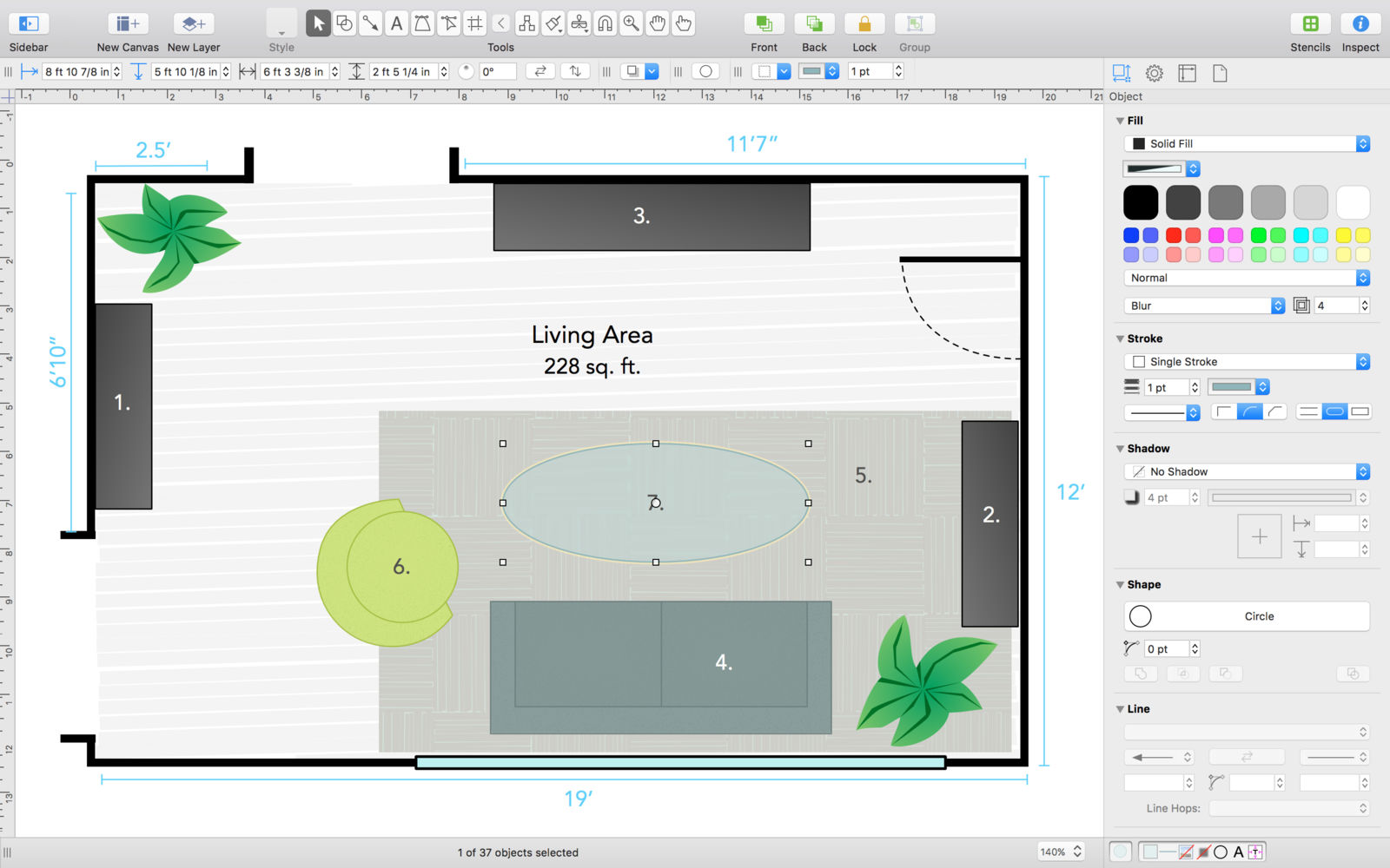 OmniGraffle 7.20 线框原型流程图工具