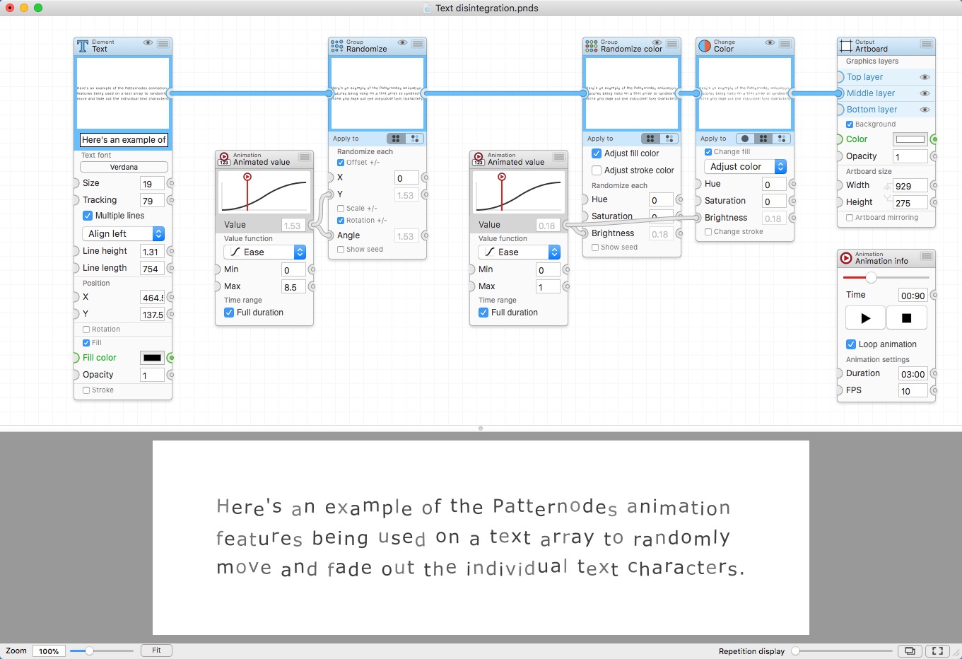 PatterNodes 3.1.3 创建矢量图或动画的工具