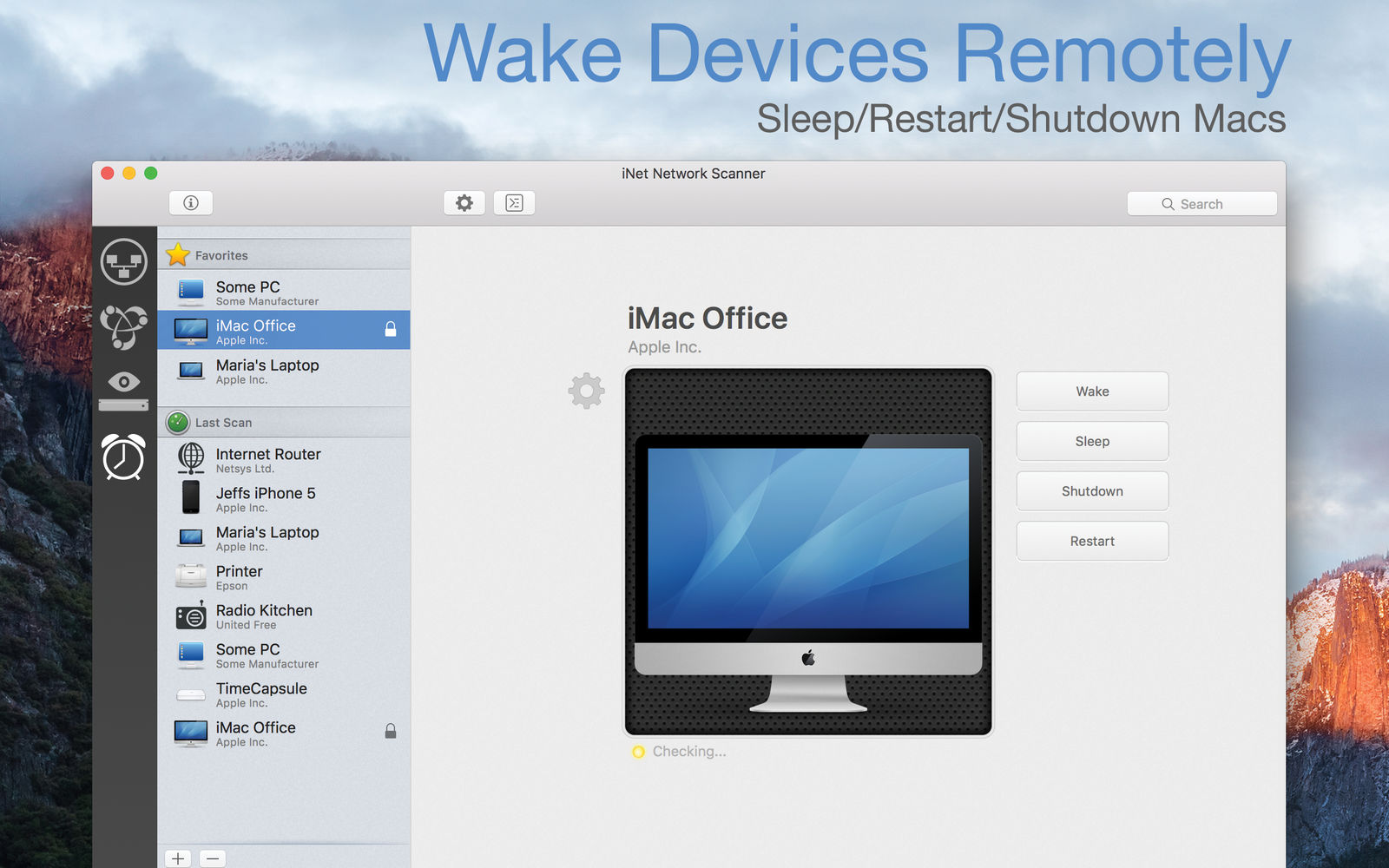 iNet Network Scanner 2.9.7 网络环境扫描工具