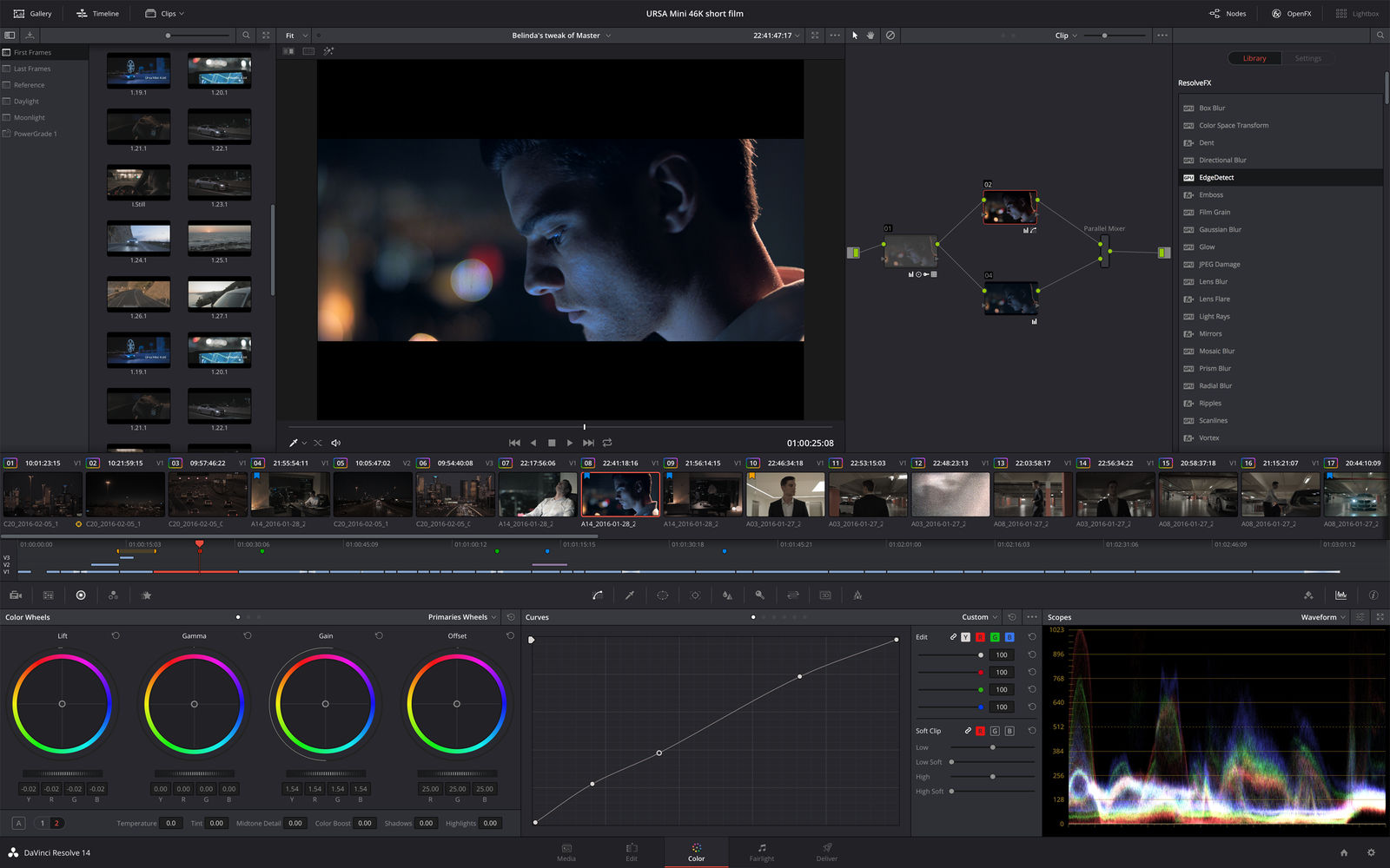 DaVinci Resolve Studio 18.5 Mac顶级调色软件