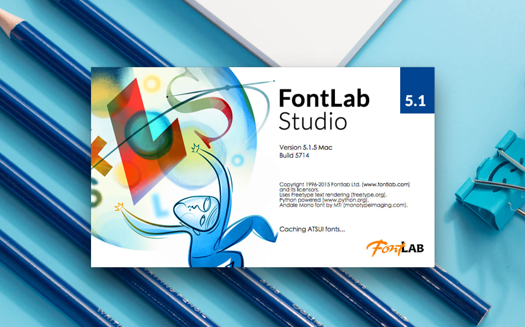 FontLab Studio 5.1.5 字体编辑器