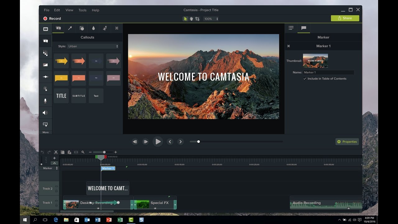 Camtasia 2023.2.0 视频录制剪辑软件