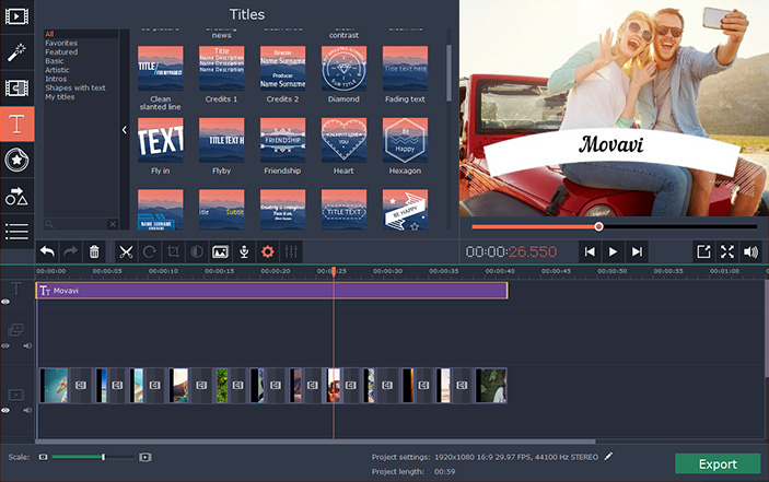 Movavi Video Editor Business 15.5.0 企业版视频编辑工具