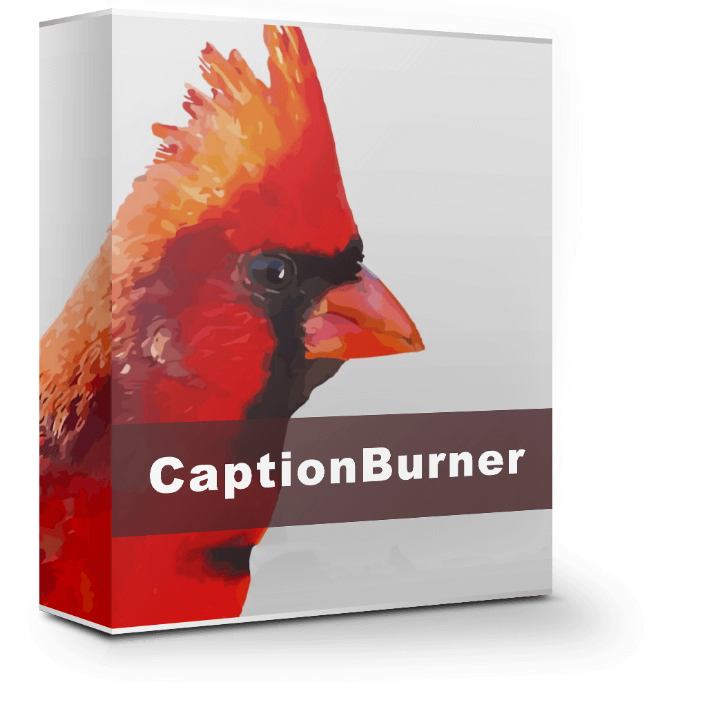 Caption Burner 1.0 录制标题字幕