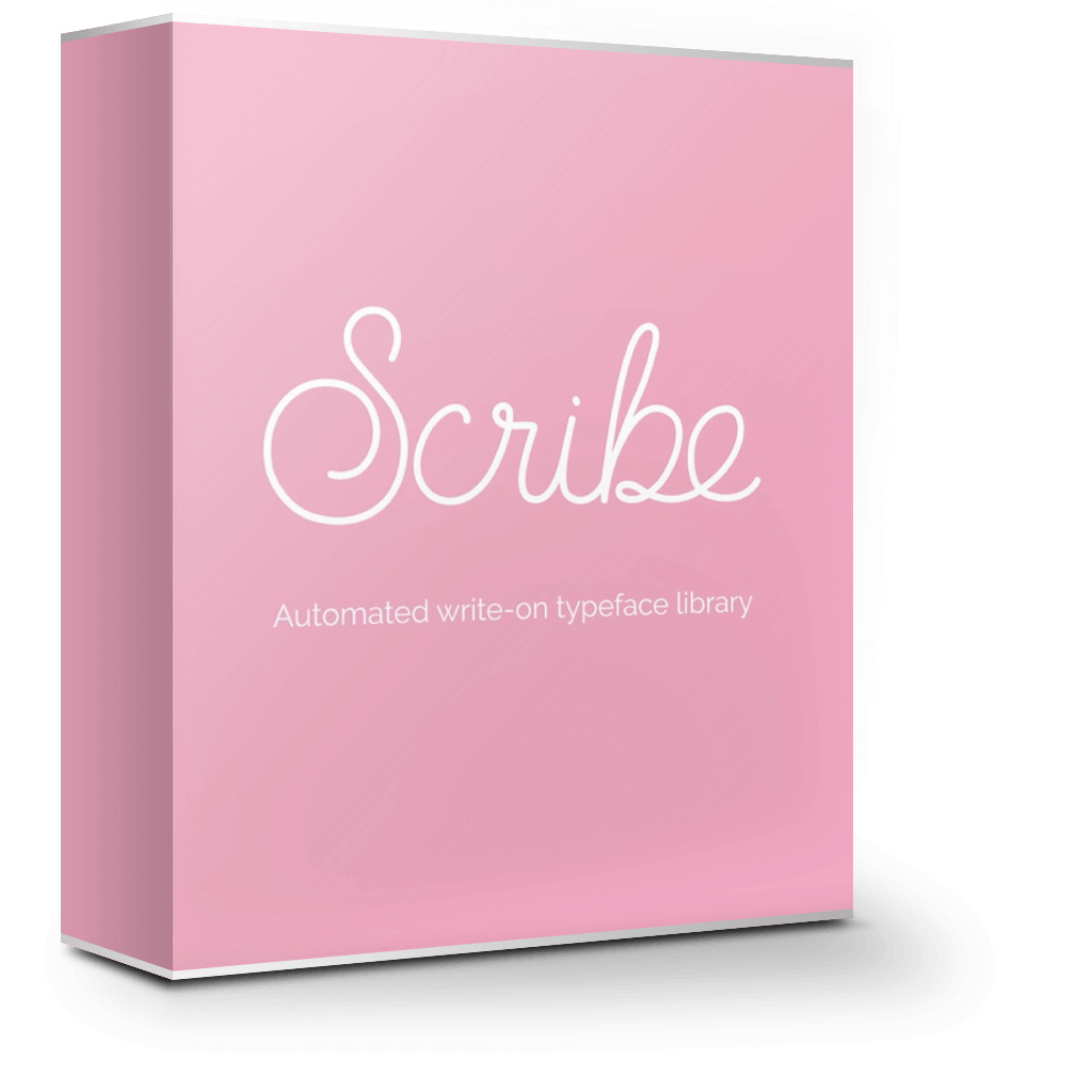 Scribe 1.0.4 手写文本动画效果