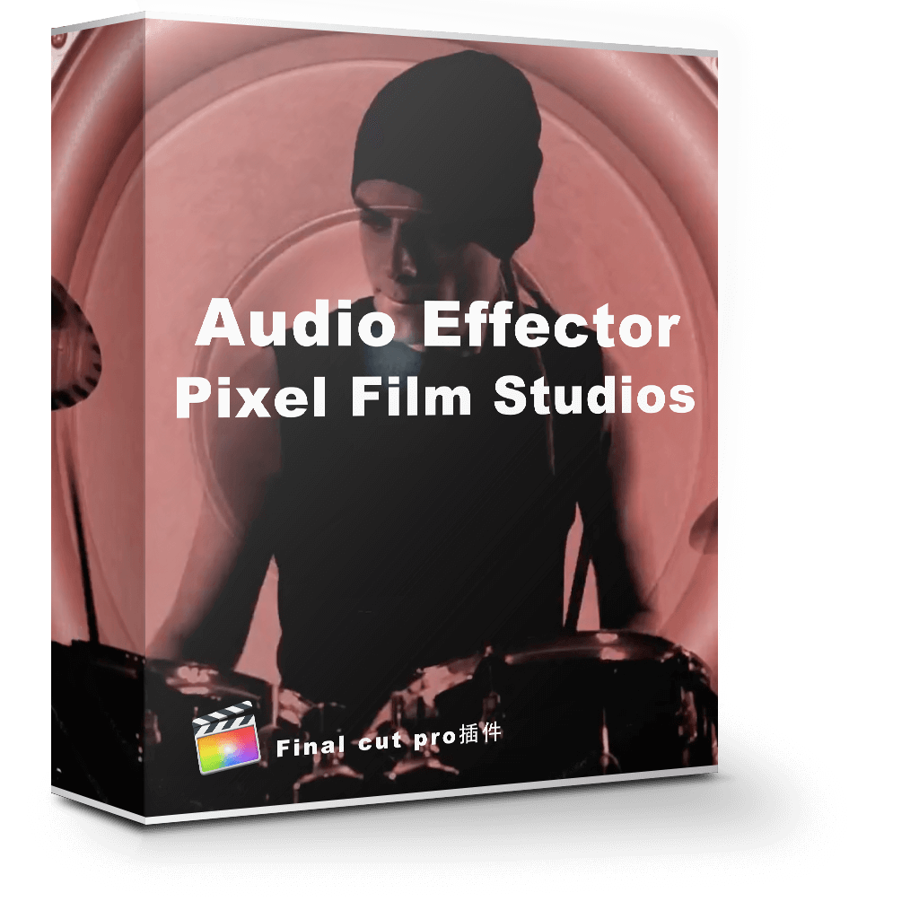 FCPX Audio Effector 1.0 音频可视化视觉特效