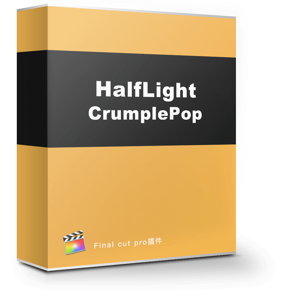 CrumplePop HalfLight 1.0 镜头漏光转场滤镜