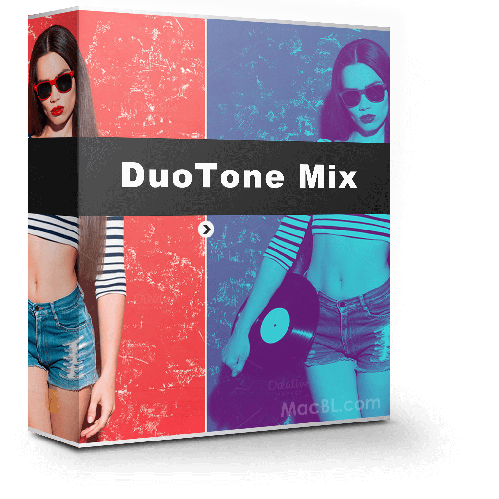 DuoTone Mix Photoshop Panel 1.0 双色调混合调色PS扩展面板
