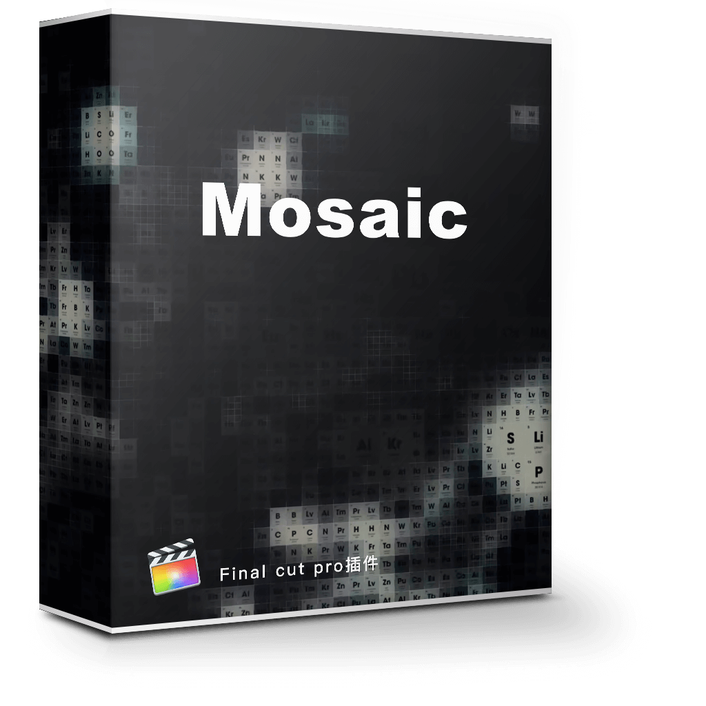 Yanobox Mosaic 1.0.3 半调图像高级马赛克特效