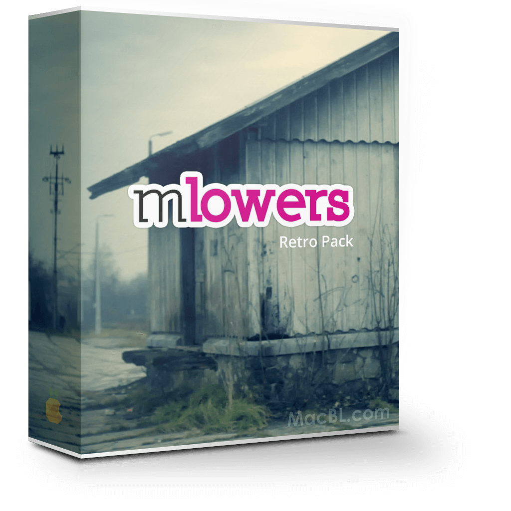 mLowers Retro Pack 1.0 复古动画字幕模板