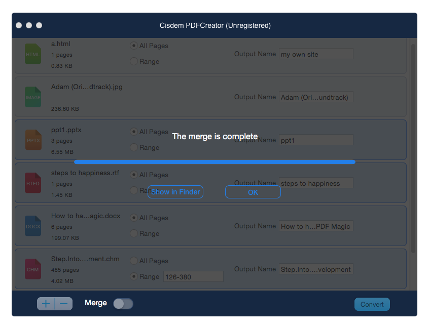 Cisdem PDF Creator 7.1.0 万用PDF格式转换工具