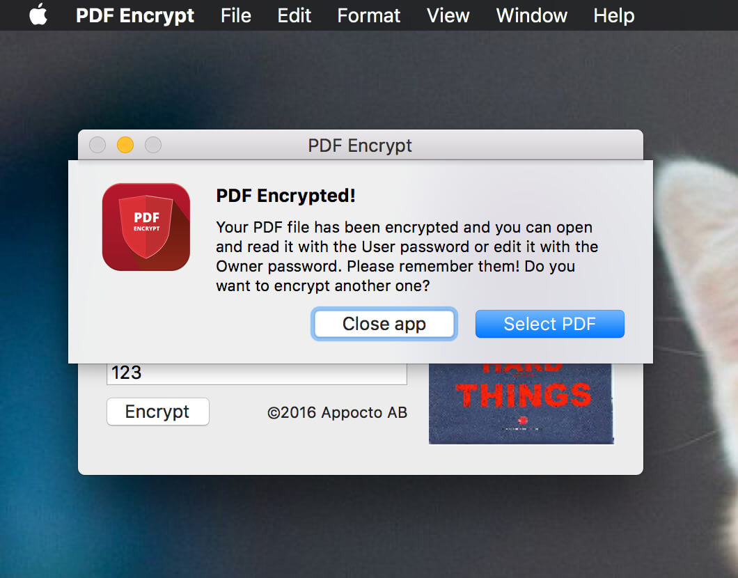 PDF Encrypt 1.0 PDF加密工具
