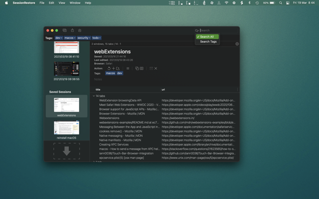 SessionRestore 2.7.4 for Mac|Mac版下载 | Safari 会话标签管理插件