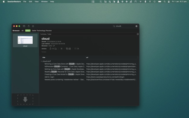 SessionRestore 2.7.4 for Mac|Mac版下载 | Safari 会话标签管理插件
