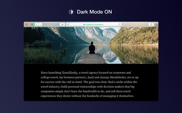 Dark Mode for Safari 3.3.0 for Mac|Mac版下载 | 以深色模式浏览网页（Safari扩展插件）