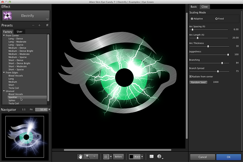 Alien Skin Eye Candy 7.2.3.172 for Mac|Mac版下载 | PS滤镜包