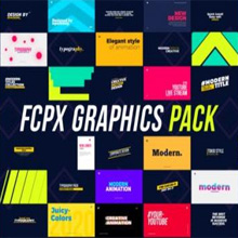 Videohive – Motion Graphics Pack 1.0 for Mac|Mac版下载 | FCPX插件