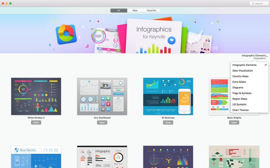 Infographics Lab - Templates 3.4.8 for Mac|Mac版下载 | Keynote模板