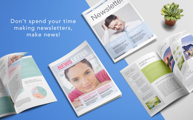 Newsletters Templates - GN 2.0.1 for Mac|Mac版下载 | Pages模板
