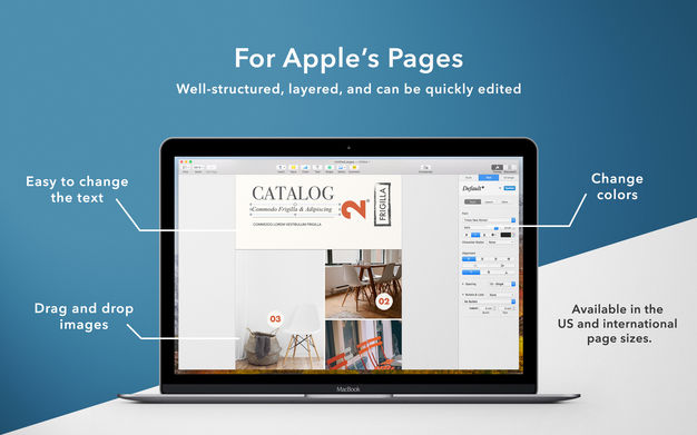 Catalog Templates - DesiGN 2.0.1 for Mac|Mac版下载 | Pages模板