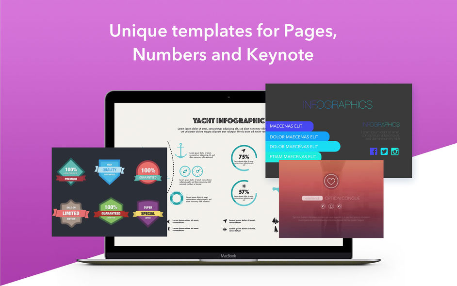 Bundle for iWork - GN Templates 6.1.0 for Mac|Mac版下载 | iworks模板