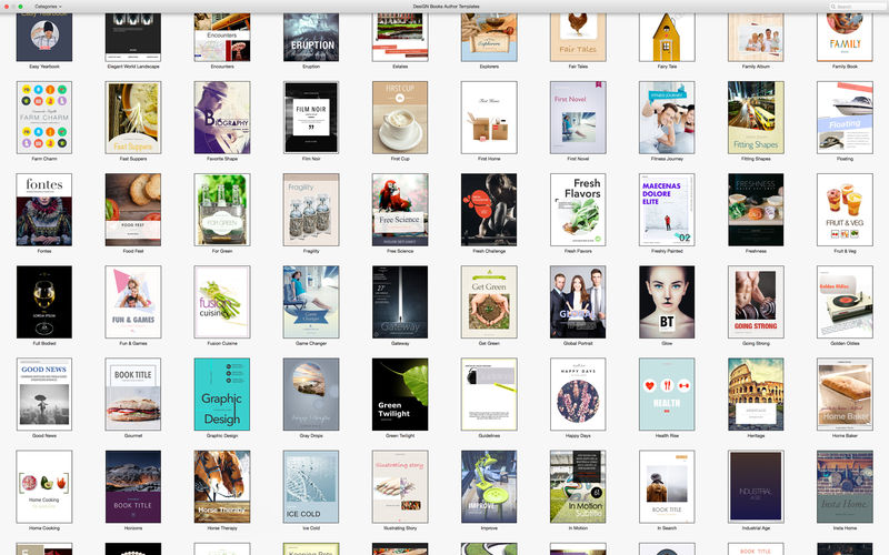 DesiGN Books Author Templates 6.0.1 for Mac|Mac版下载 | Books Author模板