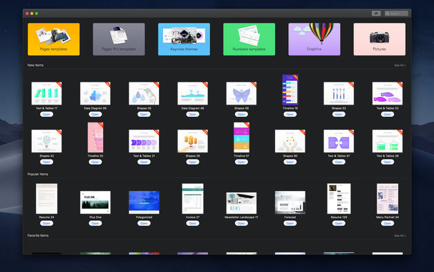 GN Bundle for iWork -Templates 6.0.6 for Mac|Mac版下载 | 