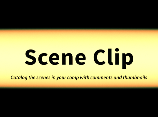 Scene Clip 1.0 for Mac|Mac版下载 | AE 场景切换导览器