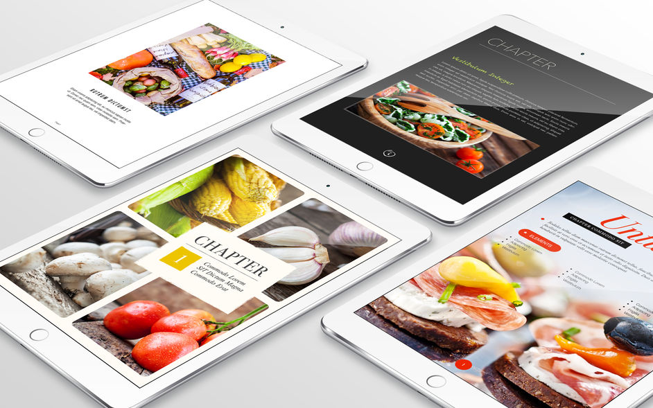 GN Food Books for iBooks Author 1.1 for Mac|Mac版下载 | iBooks Author 模板