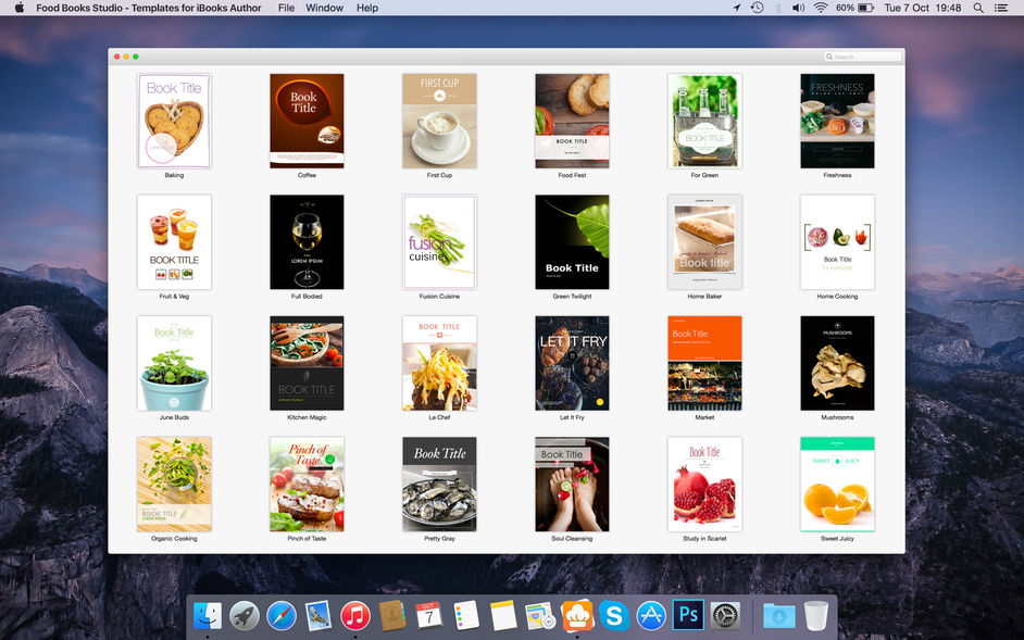 GN Food Books for iBooks Author 1.1 for Mac|Mac版下载 | iBooks Author 模板