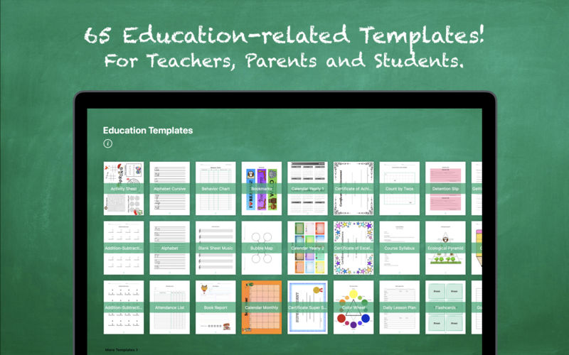 Education Templates by Nobody 2.1.1 for Mac|Mac版下载 | Pages教育模板