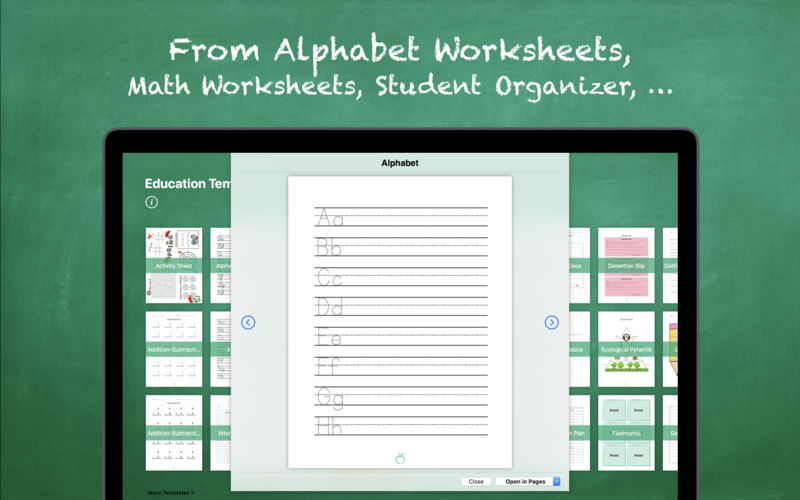 Education Templates by Nobody 2.1.1 for Mac|Mac版下载 | Pages教育模板