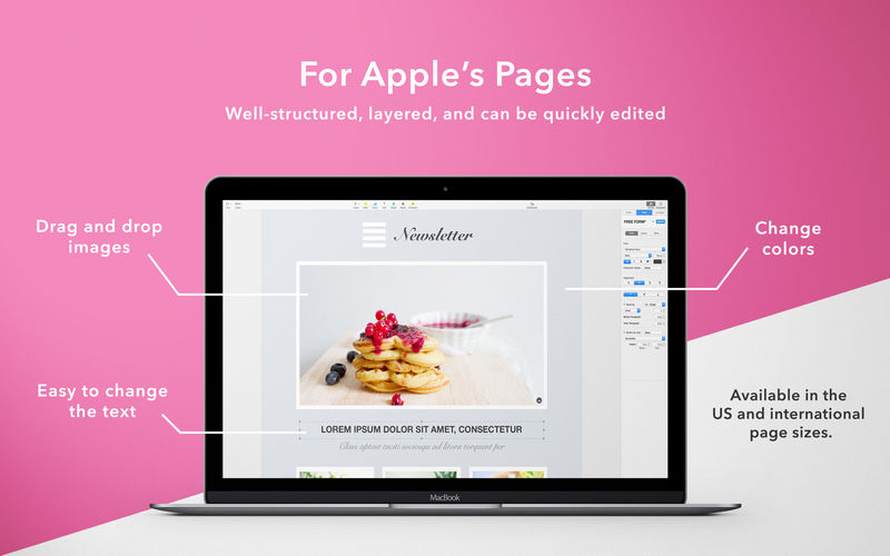 Bundle for Pages by GN 1.3 for Mac|Mac版下载 | Pages模板