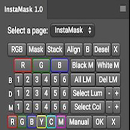 InstaMask 1.1 for Mac|Mac版下载 | PS亮度遮罩和曝光混合工具集