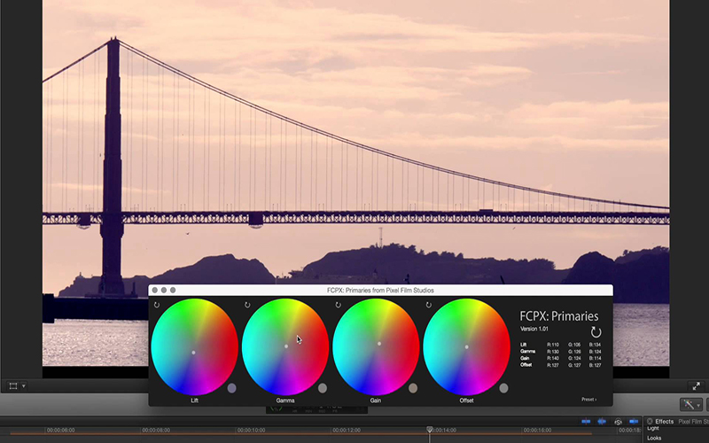 Pixel Film Studios – Colorist 1.2 for Mac|Mac版下载 | FCPX插件：分级调色插件