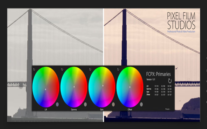 Pixel Film Studios – Colorist 1.2 for Mac|Mac版下载 | FCPX插件：分级调色插件