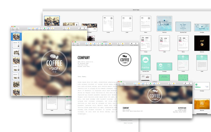 Sets Design Expert - Templates for Pages 2.0 for Mac|Mac版下载 | 