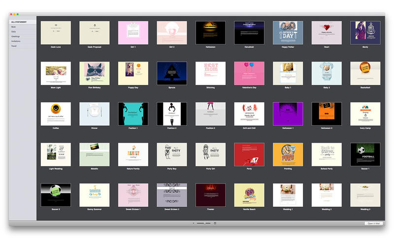 Stationery Expert - Templates Bundle for Mail 4.1 for Mac|Mac版下载 | Apple Mail邮件模板