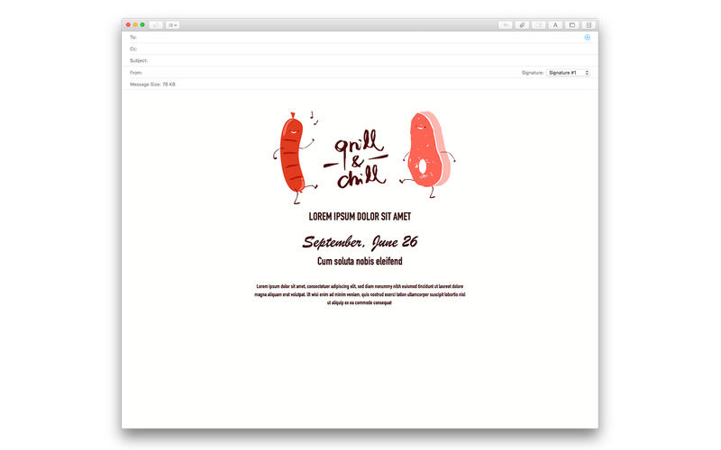 Stationery Expert - Templates Bundle for Mail 4.1 for Mac|Mac版下载 | Apple Mail邮件模板