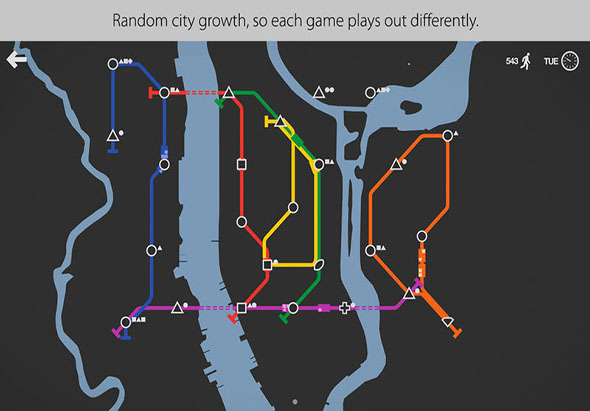 迷你地铁 2.51.0 for Mac|Mac版下载 | Mini Metro