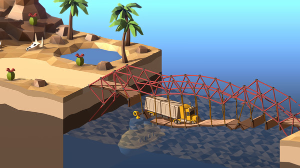 桥梁建筑师 2 1.34 for Mac|Mac版下载 | Poly Bridge 2