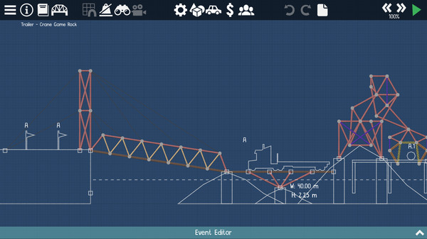 桥梁建筑师 2 1.34 for Mac|Mac版下载 | Poly Bridge 2