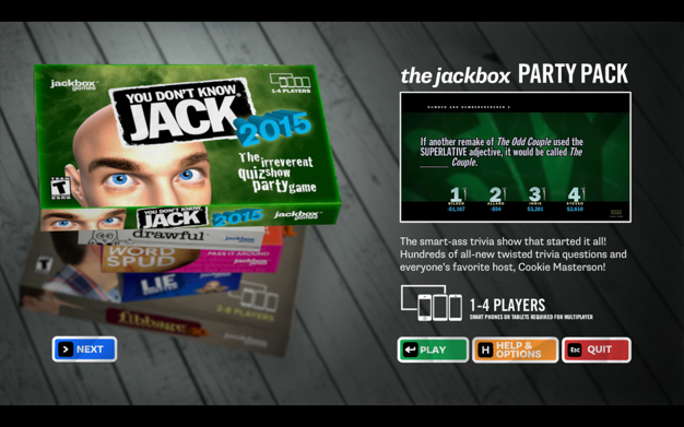The Jackbox Party Pack 1 1.1.3 for Mac|Mac版下载 | 杰克盒子派对游戏合集1