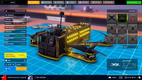 无人机竞速联盟模拟器 3.6 for Mac|Mac版下载 | The Drone Racing League Simulator